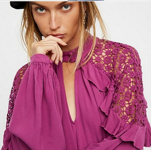 Free People Little Bit of Love Top Size Small - Picture 2 of 16